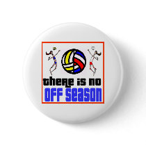 VolleyChick's No Off Season Pin