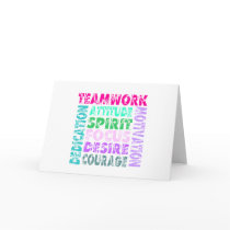 VolleyChick's Teamwork Greeting Card