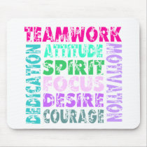 VolleyChick's Teamwork Mouse Pads