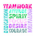 VolleyChick's Teamwork t-shirts