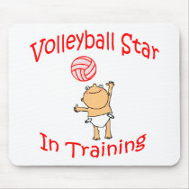 VolleyChick's VolleyBaby Mouse Pads