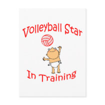 VolleyChick's VolleyBaby postcards