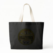 VolleyChickSunshine Canvas Bags