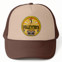 VolleyChickSunshine Trucker Hats
