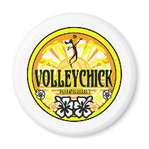 VolleyChickSunshine Magnet