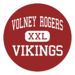 Volney Rogers - Vikings - Junior - Youngstown Ohio Stickers