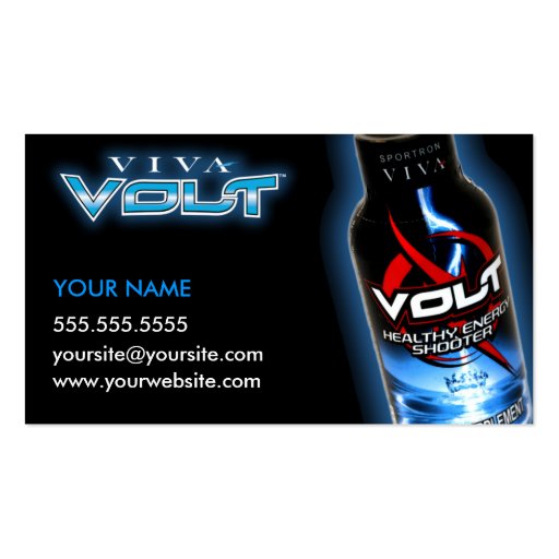 Volt Business Card 1 (front side)