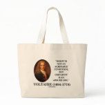 Voltaire Doubt Is Not An Agreeable Condition Quote bags