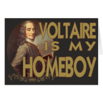Voltaire Is My Homeboy cards