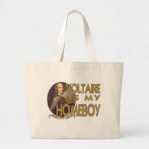 Voltaire Is My Homeboy Tote Bag