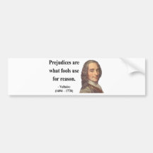 Voltaire Quote 4b Bumper Stickers