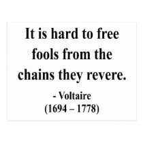 Voltaire Quote 5a postcards