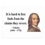 Voltaire Quote 5b Post Card