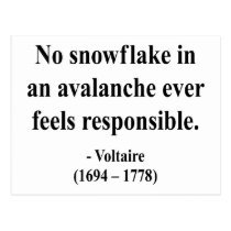 Voltaire Quote 6a postcards
