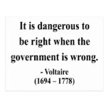 Voltaire Quote 7a Post Card