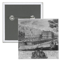 Voltaire's house in Ferney, west side Pin