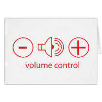 volume control cards