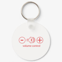 Volume Control - Disc Jockey Music Audio DJ keychains by HOTDJGEAR Volume Control - Disc Jockey Music Audio DJ keychains