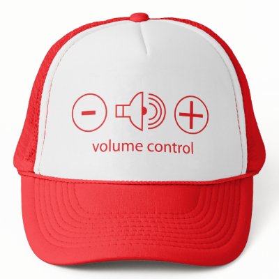 volume control mesh hat by CarbonClothing