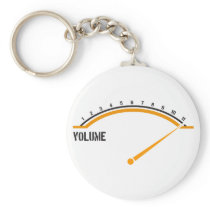 Volume Goes to Eleven Key Chain