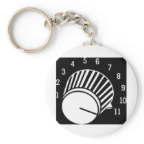 VOLUME KNOB 11 KEYCHAINS