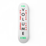 VOLUME, price less, price less, vol, ume Skate Boards
