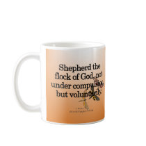 Voluntary Service 1 Peter 5-2 Mug