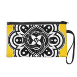 Voluntaryism Motif Wristlet Clutch