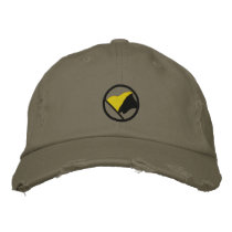 Voluntaryist Flag Embroidered Hat