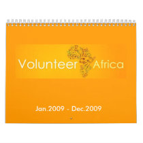 Volunteer Africa - Customized Wall Calendars