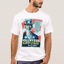 Volunteer and Choose your Branch (US02082) t-shirts