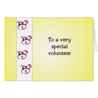Volunteer Appreciation Cards | Zazzle