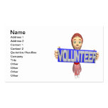 Volunteer Business Card Templates