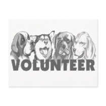Volunteer (dogs) postcards