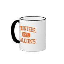 Volunteer - Falcons - High - Church Hill Tennessee mugs by customteamsportswear Volunteer - Falcons - High - Church Hill Tennessee mugs