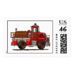 Volunteer Fire Truck Stamps