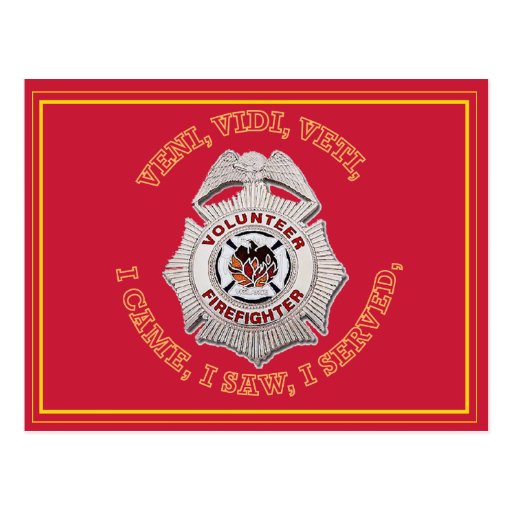 Volunteer Firefighter Cards Volunteer Firefighter Card Templates Postage Invitations Volunteer Badge Template