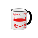 Volunteer Firefighter Custom Coffee Mug Template