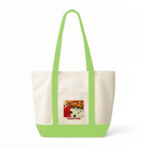 Volunteer gifts Tulip Flowers tote Bags Spring