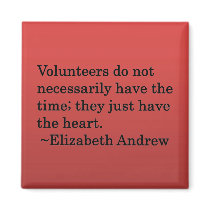 Volunteer Heart magnets