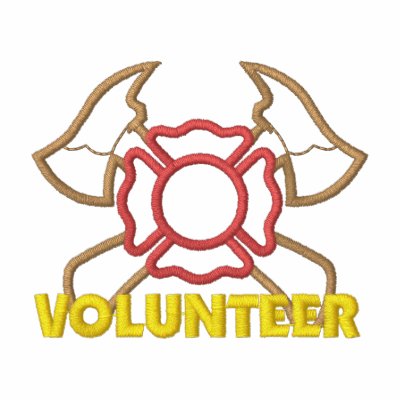 Volunteer Logo Hoody by ZazzleEmbroidery