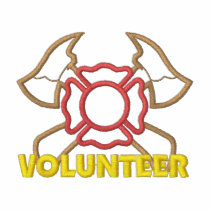 Volunteer Logo embroidered shirts