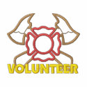 Volunteer Logo embroidered shirts