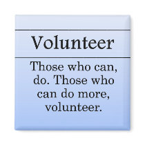 Volunteer magnets