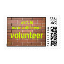 Volunteer postage