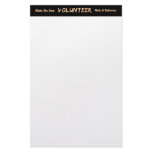 Volunteer Stationery Paper
