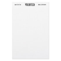 Volunteer Customized Stationery