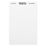 Volunteer Customized Stationery