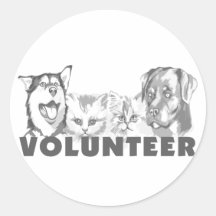 Volunteer Sticker