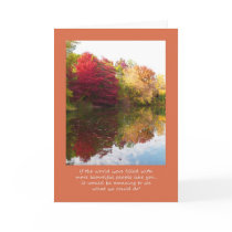 Volunteer Thank You Card -- Beautiful Landscape